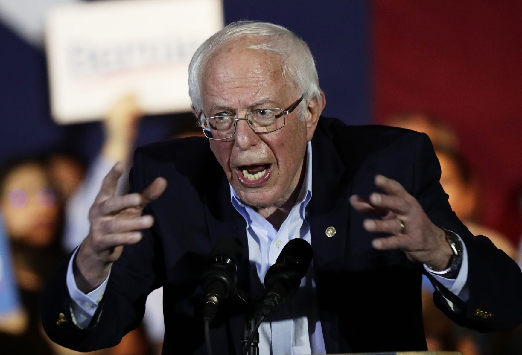 APTOPIX Election 2020 Bernie Sanders
